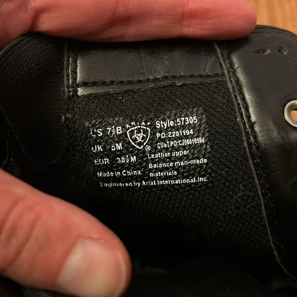 Ariat leather riding boots - Picture 3 of 4